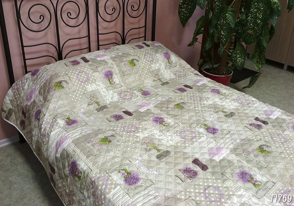 Покривало стьобане Аист П-769_2 поліестер 140х205 полуторне (18967)