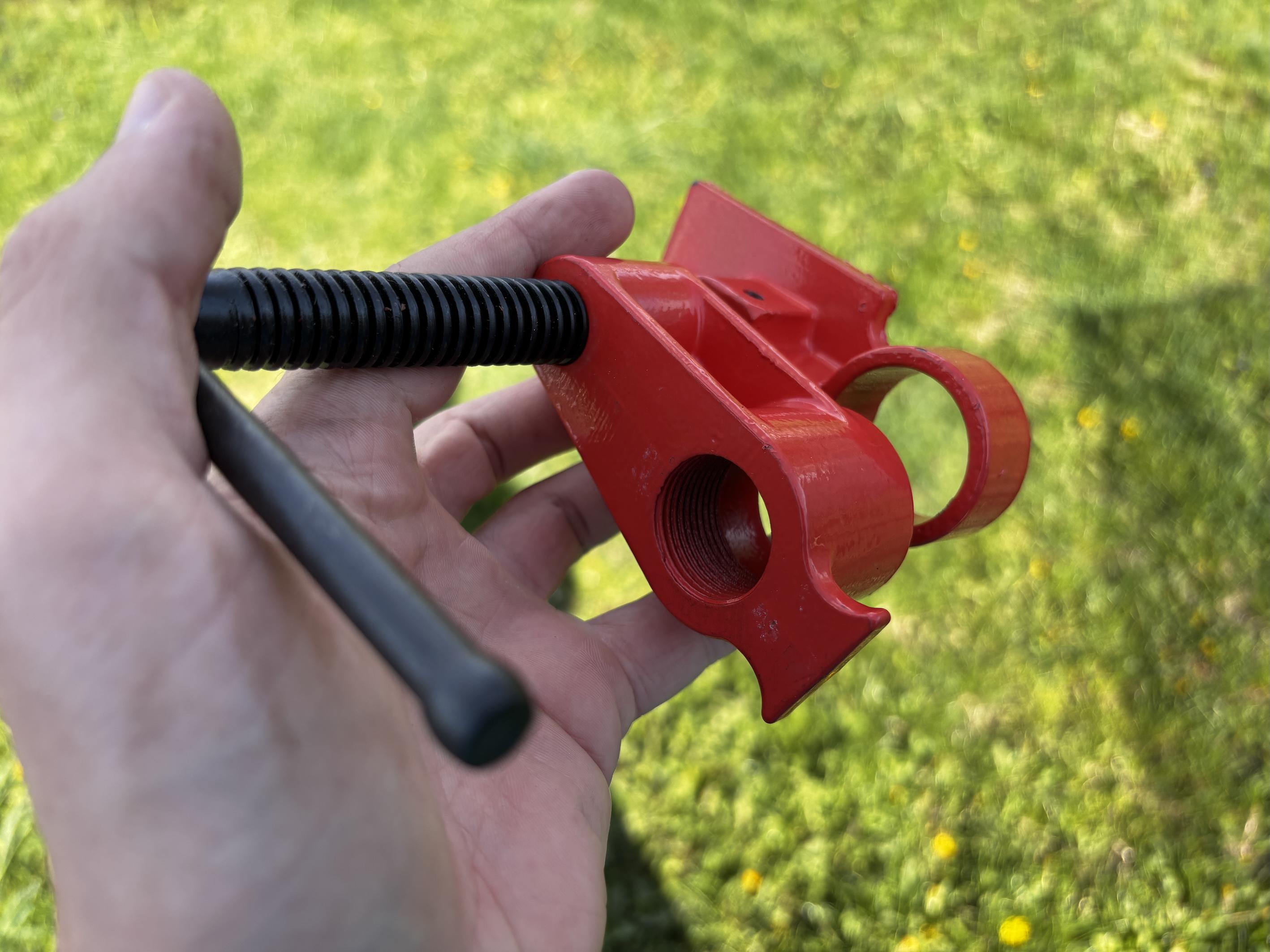 Струбцина трубна DMT під трубу 3/4" - фото 3