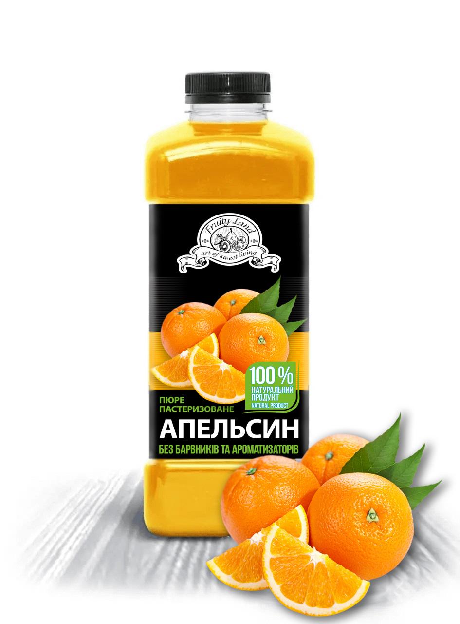 Пюре Апельсин Fruityland пастеризованное 1 кг