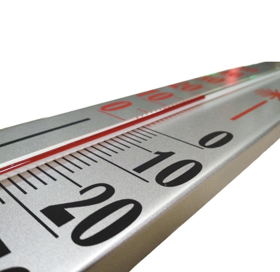 Термометр уличный Стеклоприбор ТБН-3-М2 на металлической основе с односторонней шкалой 69 см - фото 2