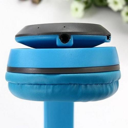 Наушники беспроводные P-47 Bluetooth/MicroSD/FM Радио Синий (46021) - фото 2 Наушники беспроводные P-47 Bluetooth/MicroSD/FM Радио Синий (46021) - фото 2