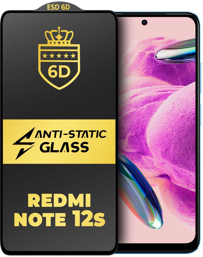 Стекло защитное 6D Anti-Static Xiaomi Poco M4 Pro Glass Shield (33236)