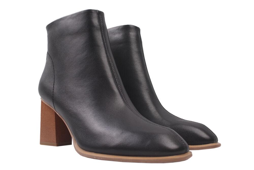 Ботильоны женские Berkonty из замши р. 40 Черный (227-20DH)