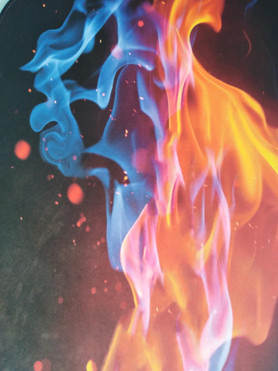 Игровой коврик для мышки Пламя 300х800 мм - фото 2 Игровой коврик для мышки Пламя 300х800 мм - фото 2