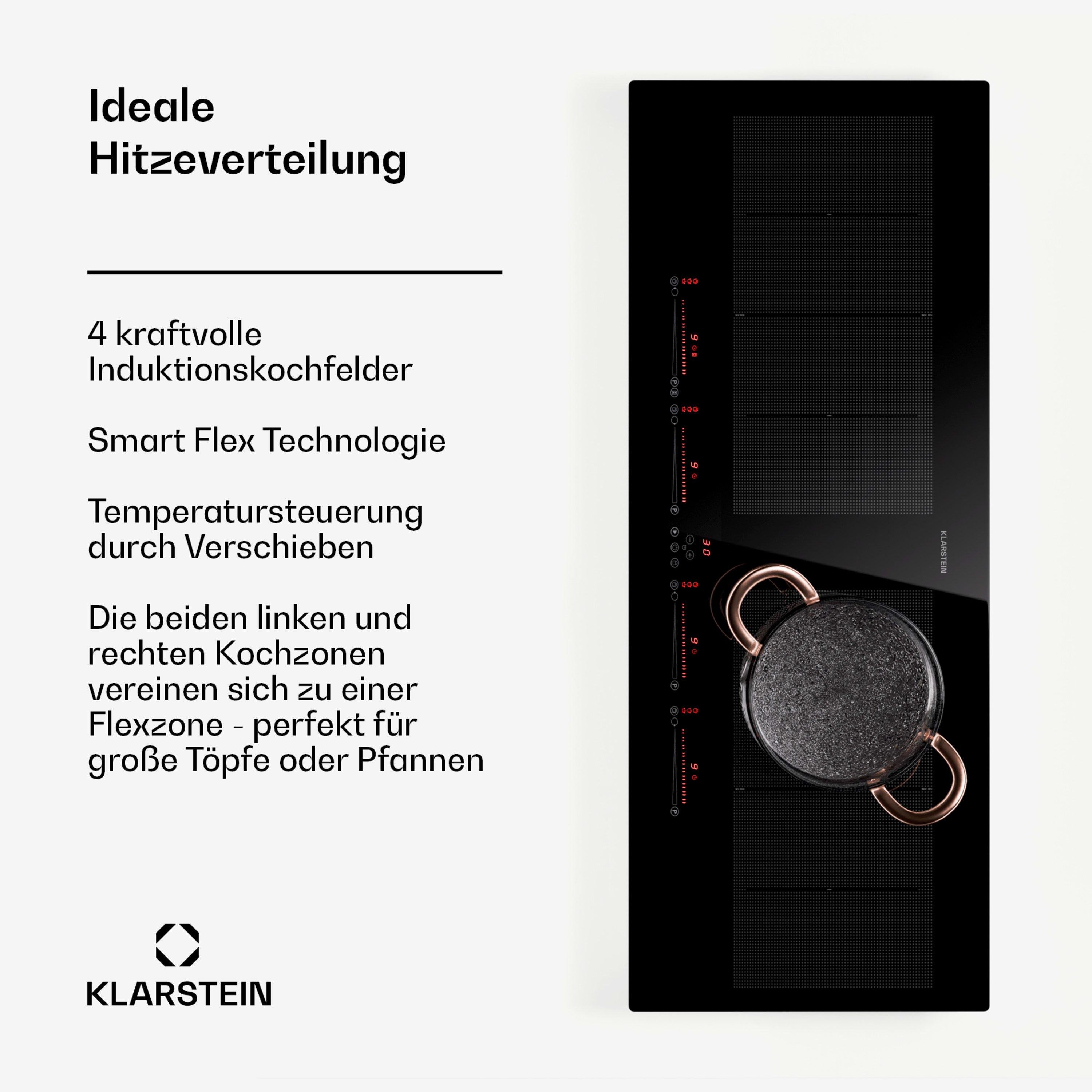 Варильна поверхня індукційна KLARSTEIN Masterzone 90 Slim Flex (10045796) - фото 2 Варильна поверхня індукційна KLARSTEIN Masterzone 90 Slim Flex (10045796) - фото 2