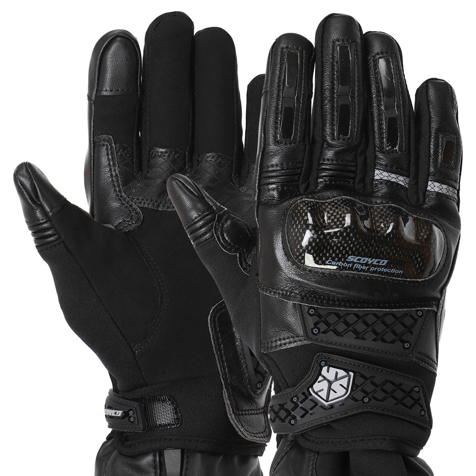 Моторукавички Scoyco Waterproof Sensor Touch MC52WP L Чорний