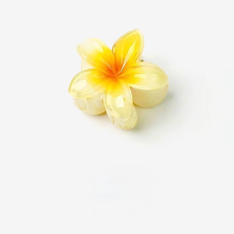 Заколка для волосся квітка Жовтий (2455851391)