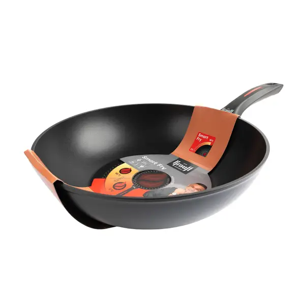 Сковорода Wok Krauff Smart Fry 28 см с ножом сантоку (55-333-448) - фото 2 Сковорода Wok Krauff Smart Fry 28 см с ножом сантоку (55-333-448) - фото 2
