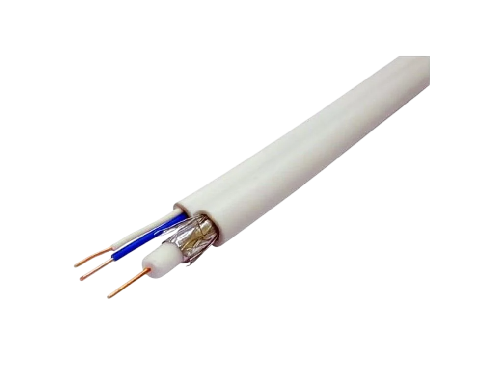 Кабель коаксиальный Ritar W100-3C2V + 2x0,5 мм 2 0,5 мм/CU 64x0,12 м CCA с питанием бухта 100 м Кабель коаксиальный Ritar W100-3C2V + 2x0,5 мм 2 0,5 мм/CU 64x0,12 м CCA с питанием бухта 100 м