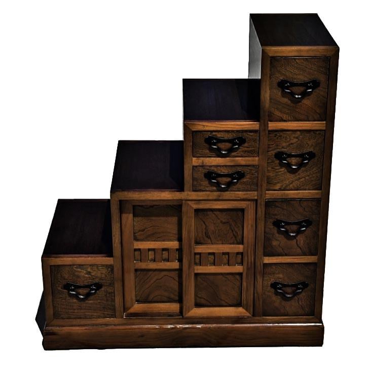 Комод тансу из дерева Жаре Латте (КТУ-000816)