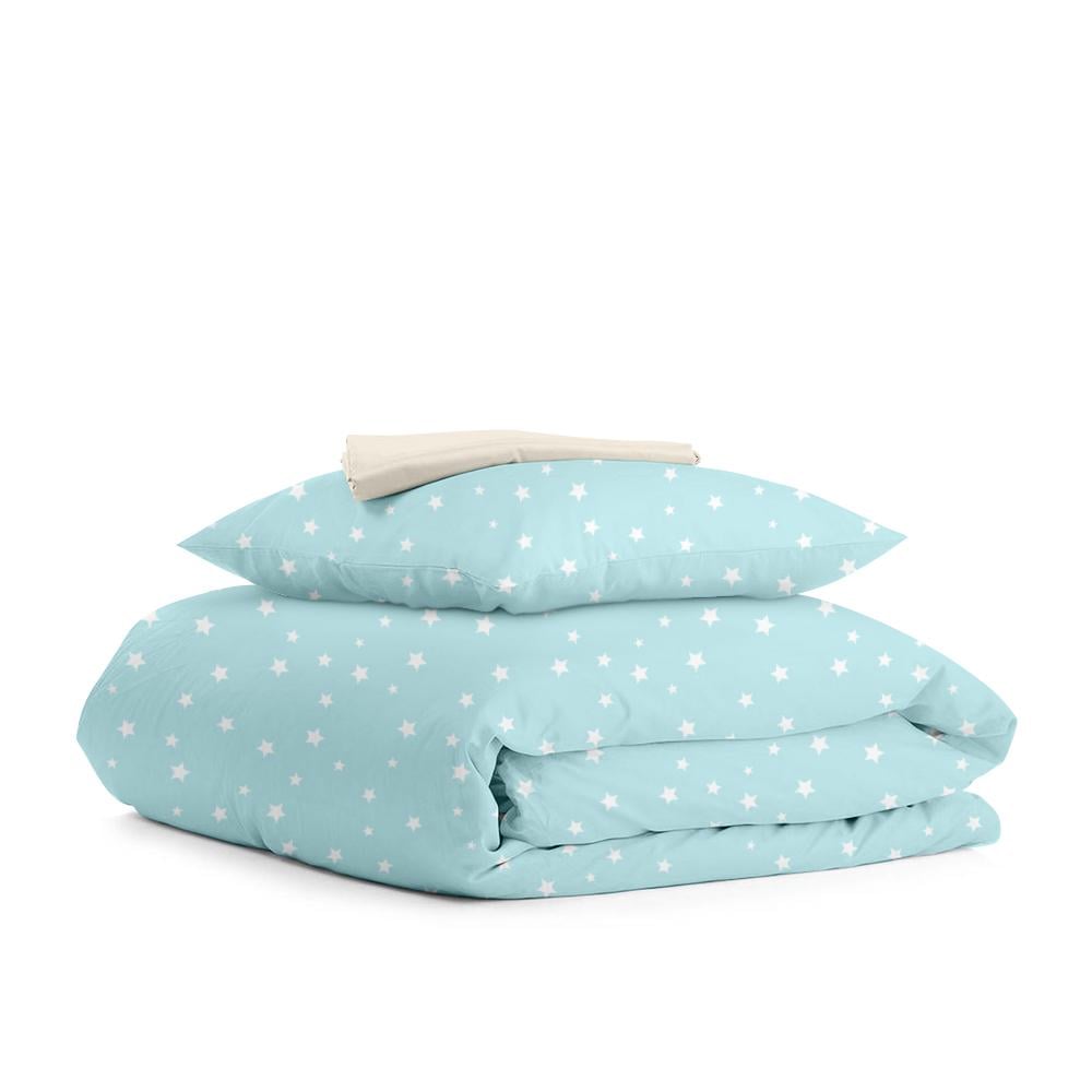 Подростковое постельно бельё STARFALL MINT BEIGE