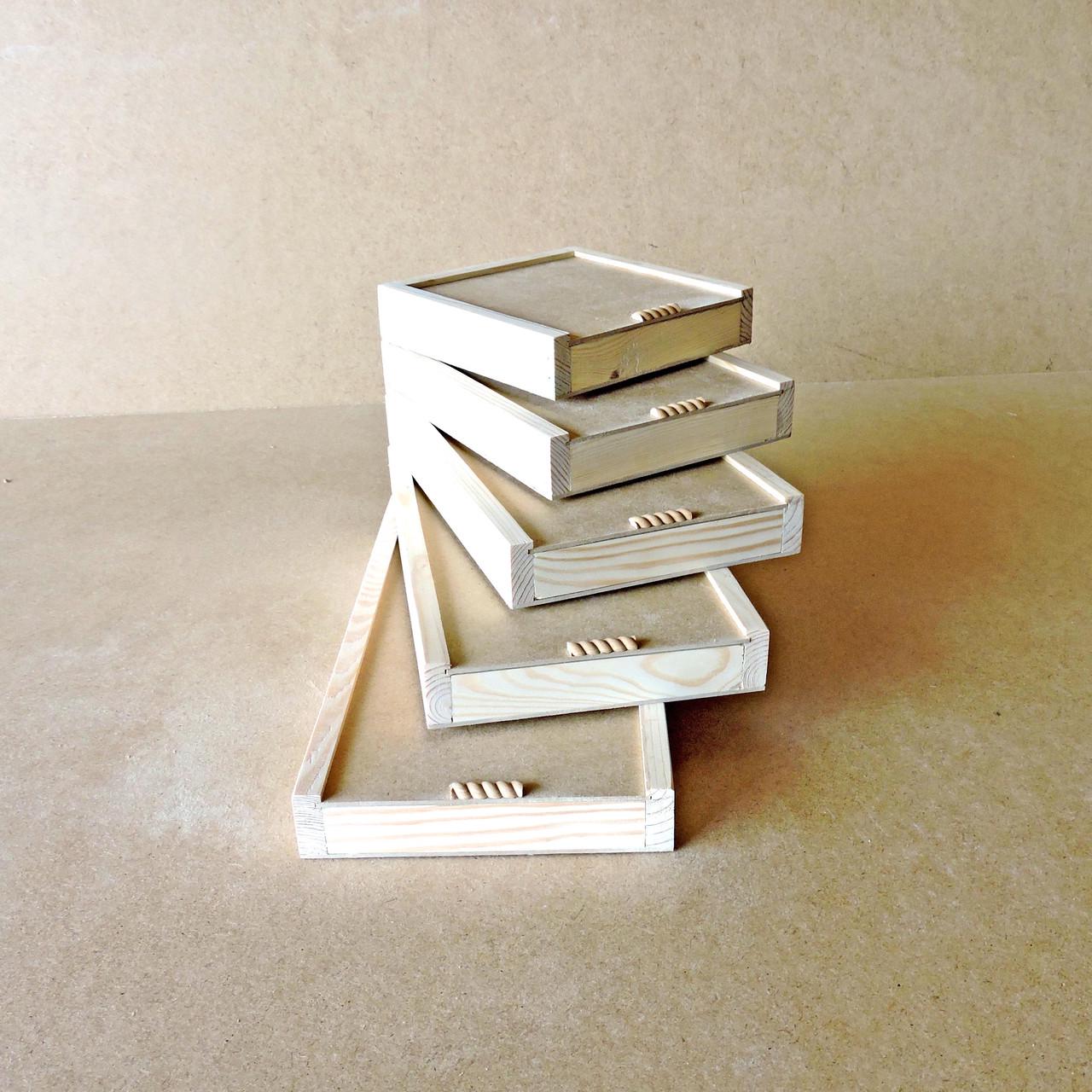 Пенал деревянный Гиацинт 10х35х8 см (ПНЛ-01103508)