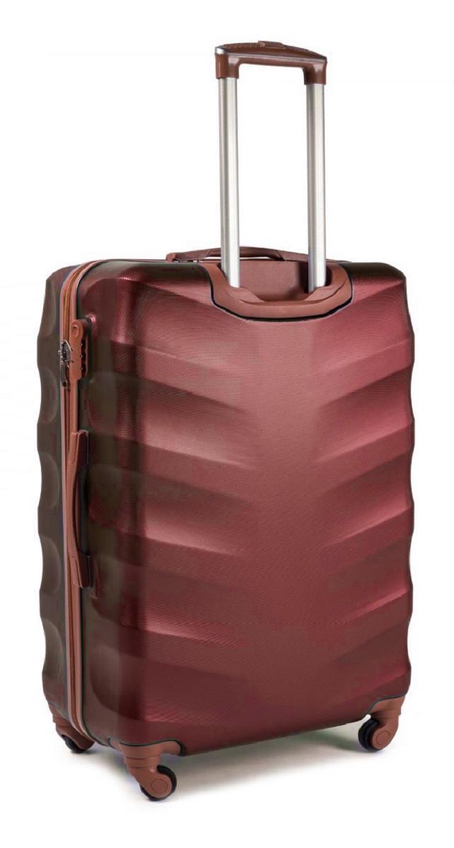 Чемодан пластиковый WINGS 402 средний Бордовый Wp00435 - фото 2 Чемодан пластиковый WINGS 402 средний Бордовый Wp00435 - фото 2