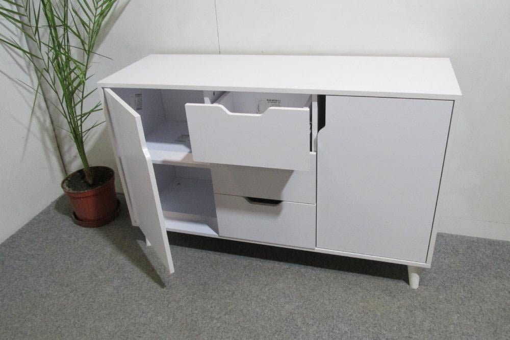 Комод в гостиную М-Зон Борн 1200 Дуб артизан/Белый (MZN-031092) - фото 12