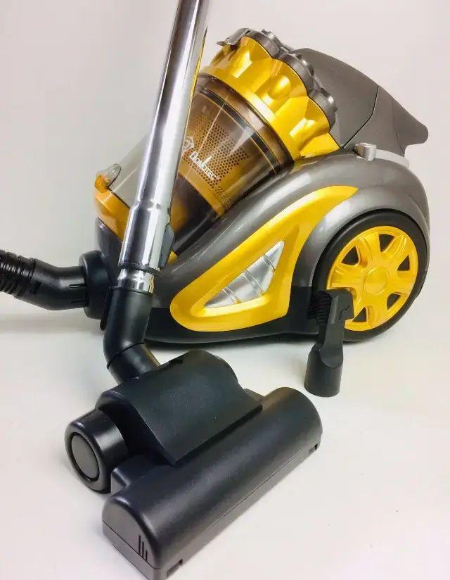 Пилосос Domotec MS 4408 Turbo Brush 4 л 3600 Вт Жовтий (opt-13507) - фото 2