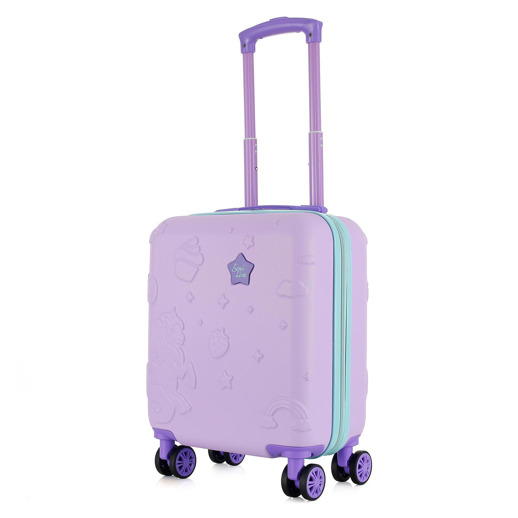 Валіза дитяча SEMI LINE 16" Light Violet/Blue (T5879-1)