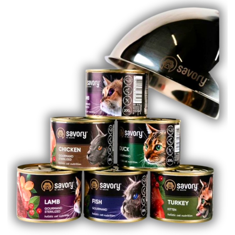 Корм влажный для стерилизованных кошек Savory с курицей 400 г х 6 шт. (P30761) - фото 5 Корм влажный для стерилизованных кошек Savory с курицей 400 г х 6 шт. (P30761) - фото 5