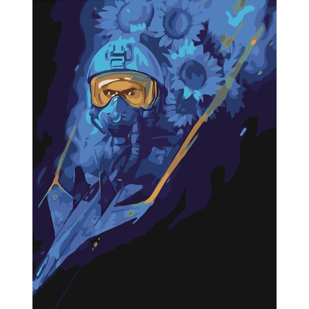 Картина по номерам Strateg Премиум Лютые украинские привидения 40x50 см (DY273)