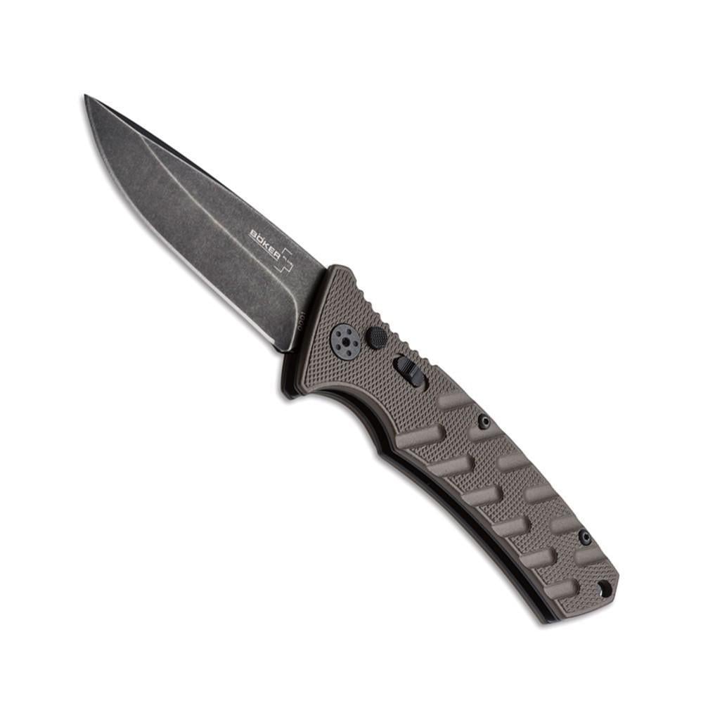 Туристичний ніж мисливський Boker Plus Strike Coyote Spearpoint 8,5 см (01BO424)