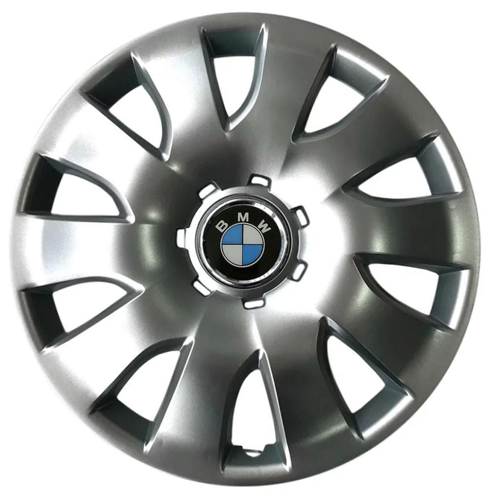 Колпаки SJS 425 с логотипом BMW R16 4 шт. Серебристый (2654555151)