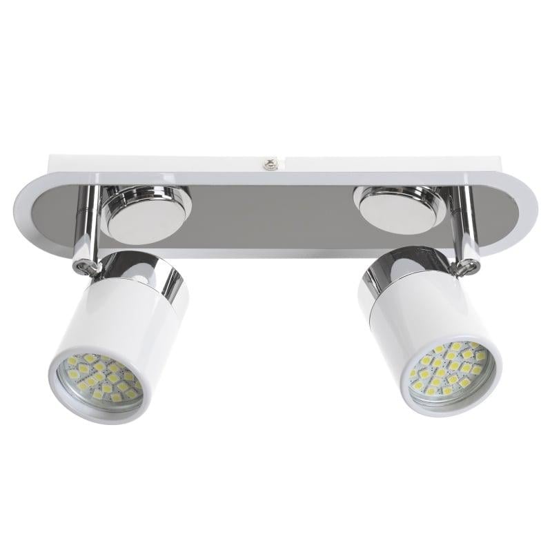 Светильник спот Brille HTL-173/2 GU10 WH (26-401)