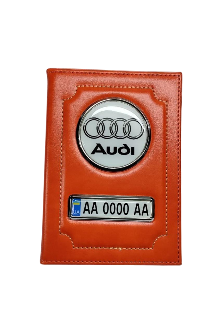 Обложка для водительских документов Audi Оранжевый (2075373175) Обложка для водительских документов Audi Оранжевый (2075373175)