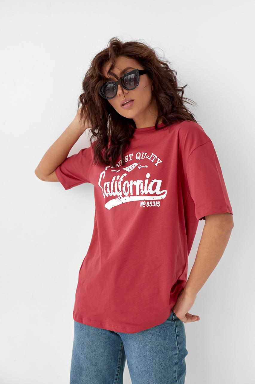 Футболка Barley "California" L Терракотовый (9541796)