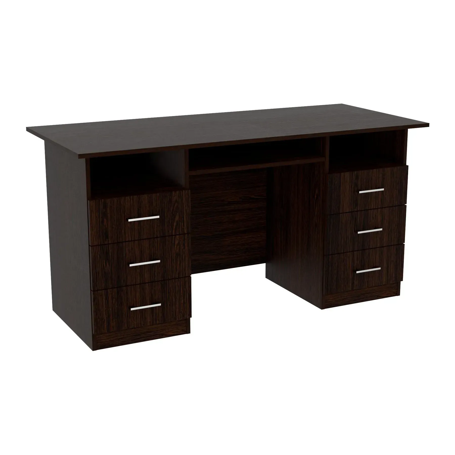 Стіл офісний Kontinent ОСП-4 1500х600х760 мм Венге Магія (83457170) - фото 1 Стіл офісний Kontinent ОСП-4 1500х600х760 мм Венге Магія (83457170) - фото 1