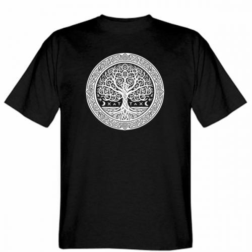 Футболка мужская Gildan Игдрасиль ясень мировое дерево XL Черный (19284600-2-205013-XL)