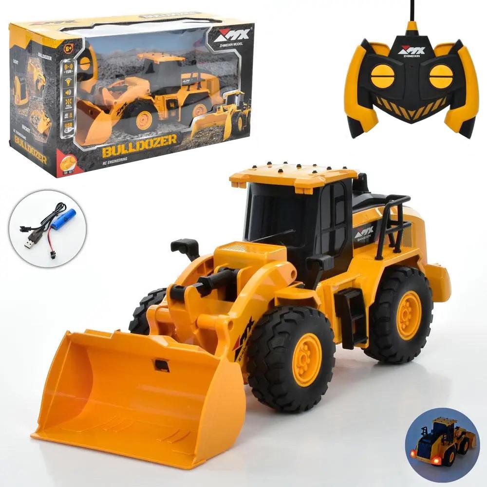 Трактор бульдозер на радіокеруванні з рухомим ковшем на акумуляторі (2451071492) - фото 3 Трактор бульдозер на радіокеруванні з рухомим ковшем на акумуляторі (2451071492) - фото 3