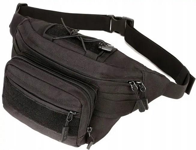Сумка поясна Edibazzar Чорний (posuper71_ST92AAA)