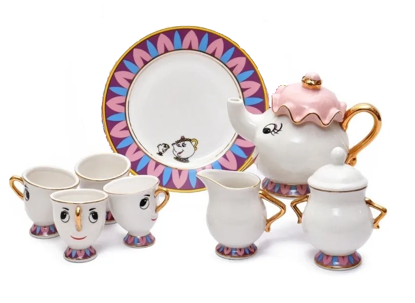 Чайный сервиз из мультфильма Disney Красавица и Чудовище MAX (28810702)