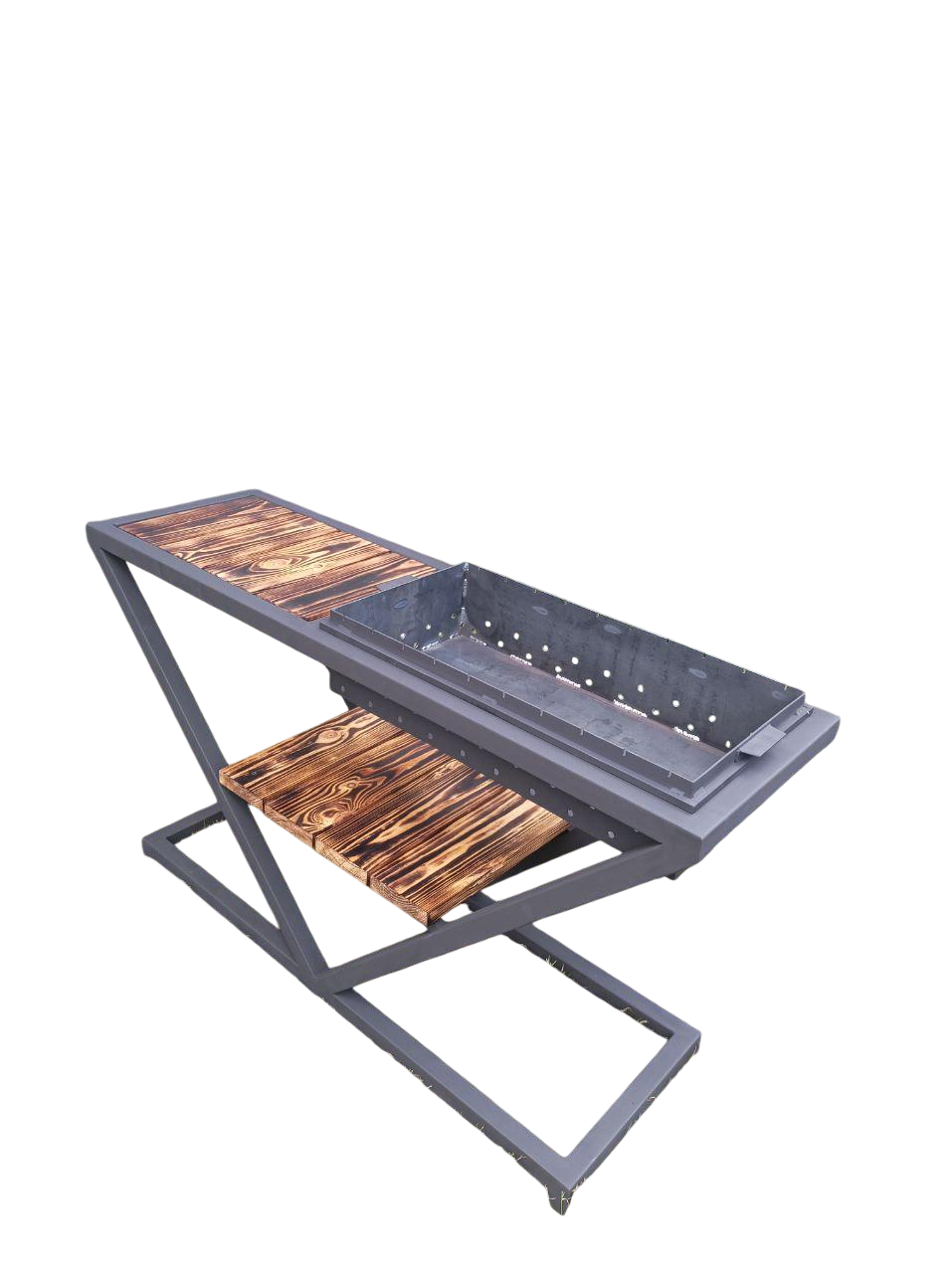 Мангал на 10 шампуров металл 3 мм (28282446)