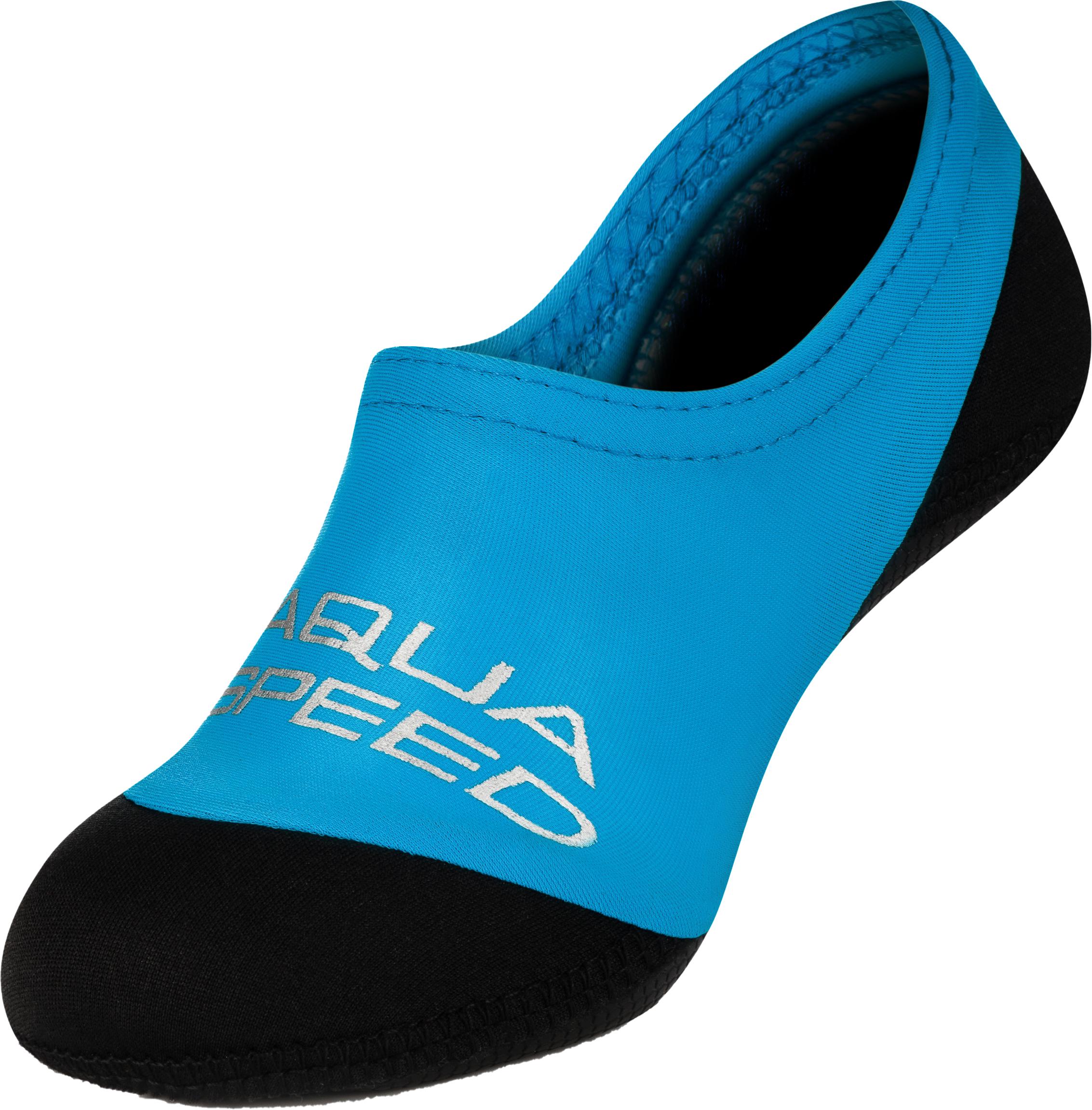 Шкарпетки для басейну Aqua Speed NEO SOCKS 6098 177-01 р. 20-21 Чорний/Блакитний (5908217660985)