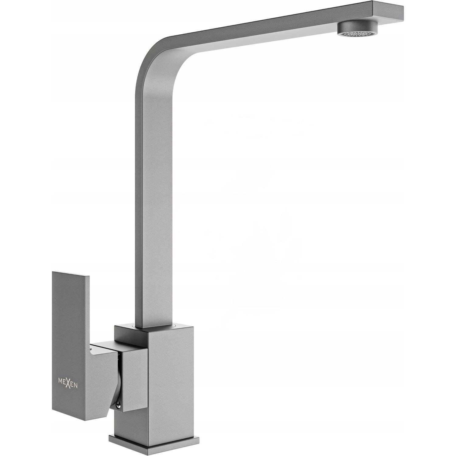 Змішувач для кухні Mexen Rita MEX-670300-61 одноважільний Сірий (177280)