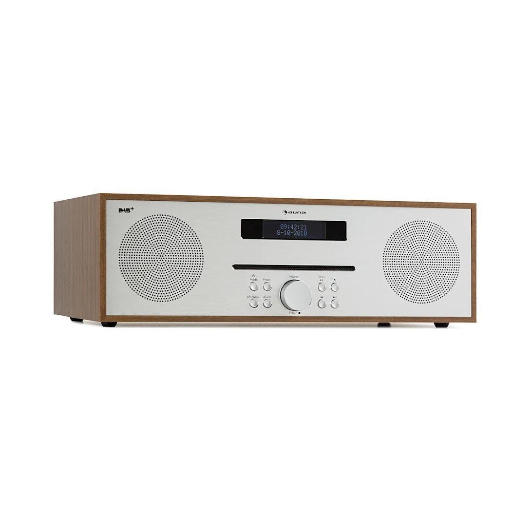 Система музыкальная Auna Silver Star CD-DAB CD-Player DAB+ и FM-радио (10033161)