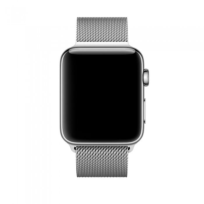 Ремінець для Apple Watch Armor Standart Milanese Loop 42-44 мм Silver - фото 3