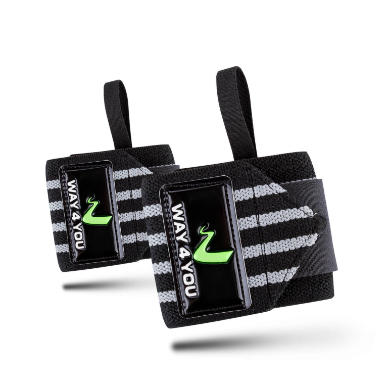 Кистевые бинты Way4you 32 см Grey Кистевые бинты Way4you 32 см Grey