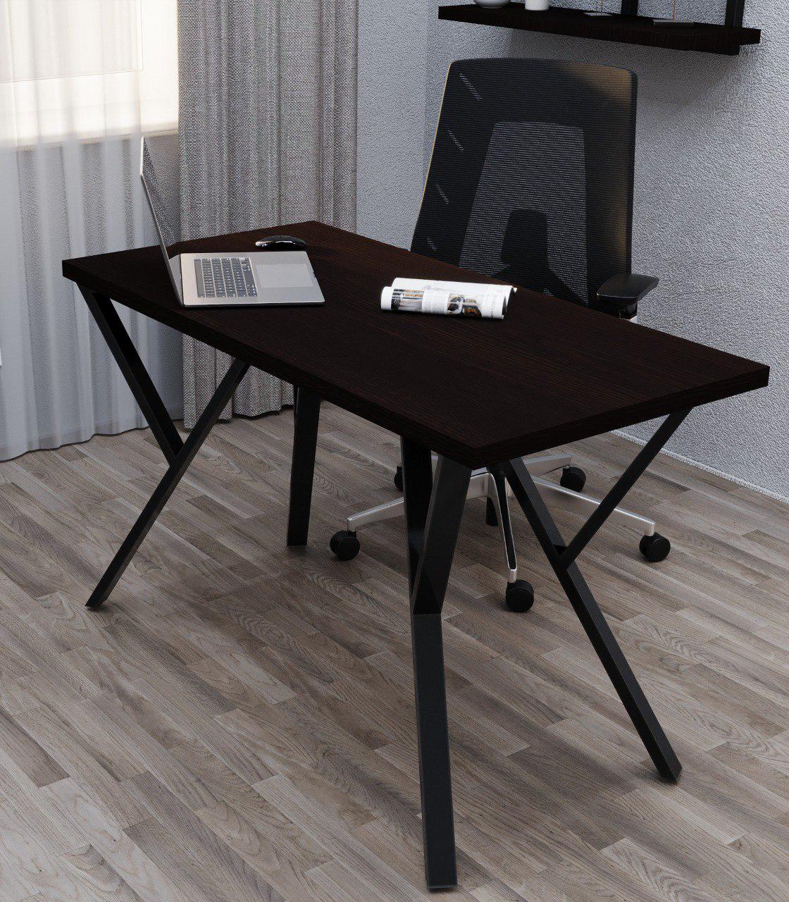 Стол письменный Loft Серия 5 1600х800х32 мм Дуб венге (20632013)