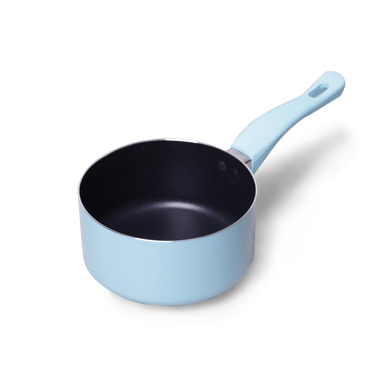 Ковш Kamille 1,6 л для индукции и газа Голубой (KM-0614A)