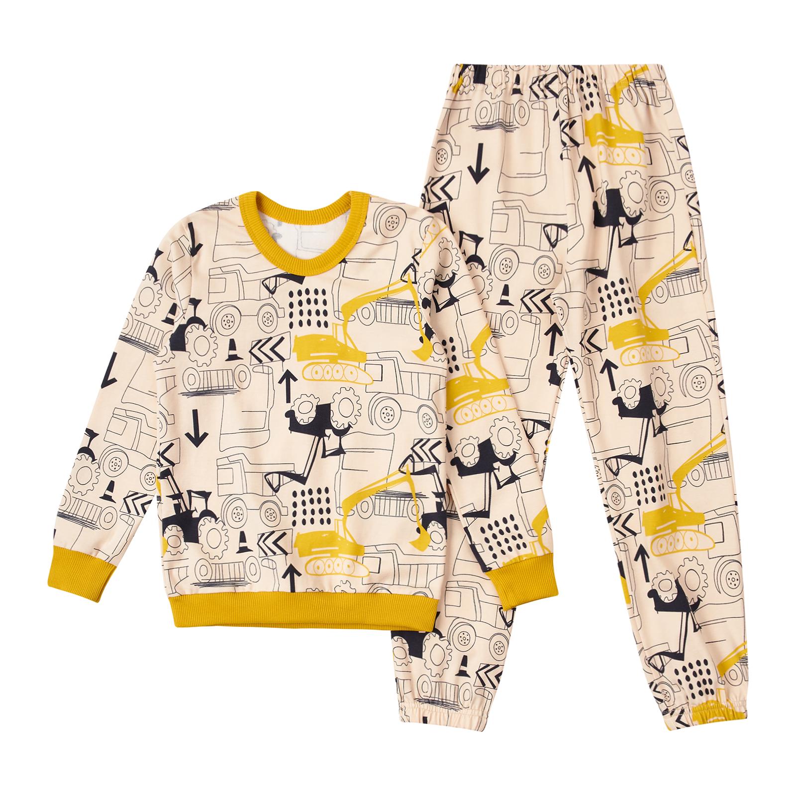 Пижама детская ЛяЛя 116 см Молочный (К3СН143)