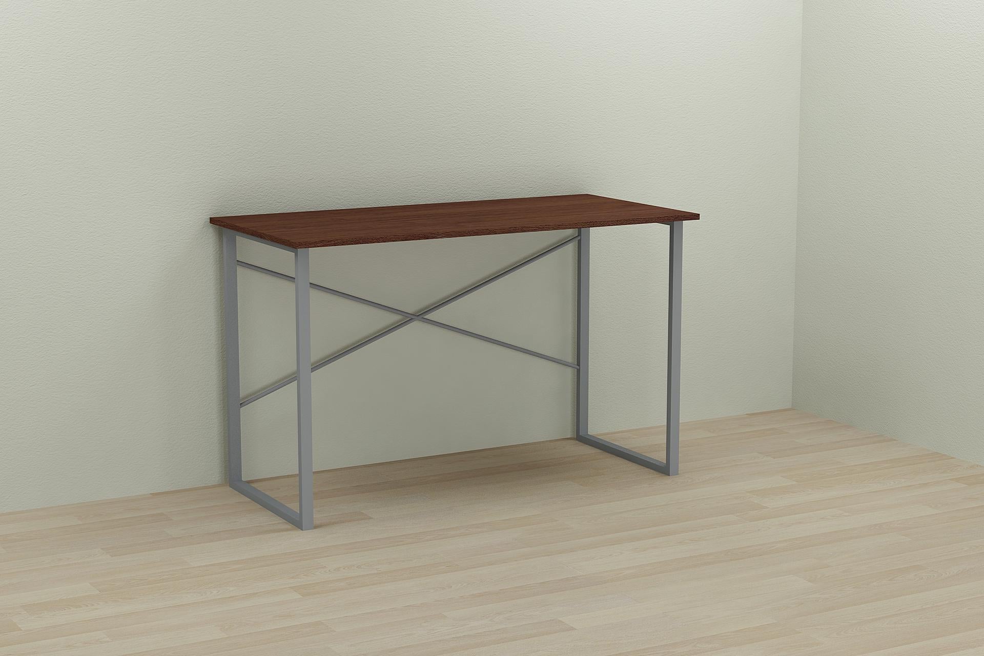 Письменный стол компьютерный Ferrum-decor Дейв 75x100x60 см Серый/ДСП Венге