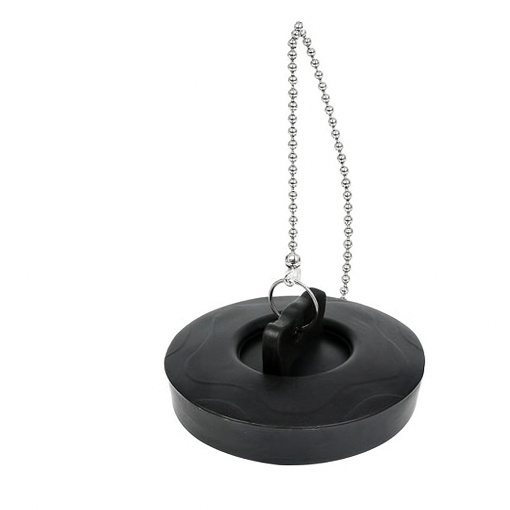 Пробка для слива Stenson R92871 резиновая 4в1 d36-58 мм Черный