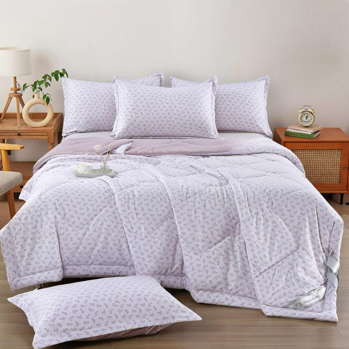 Комплект постільної білизни з осінньою ковдрою Koloco бавовна євро (42274) Комплект постільної білизни з осінньою ковдрою Koloco бавовна євро (42274)