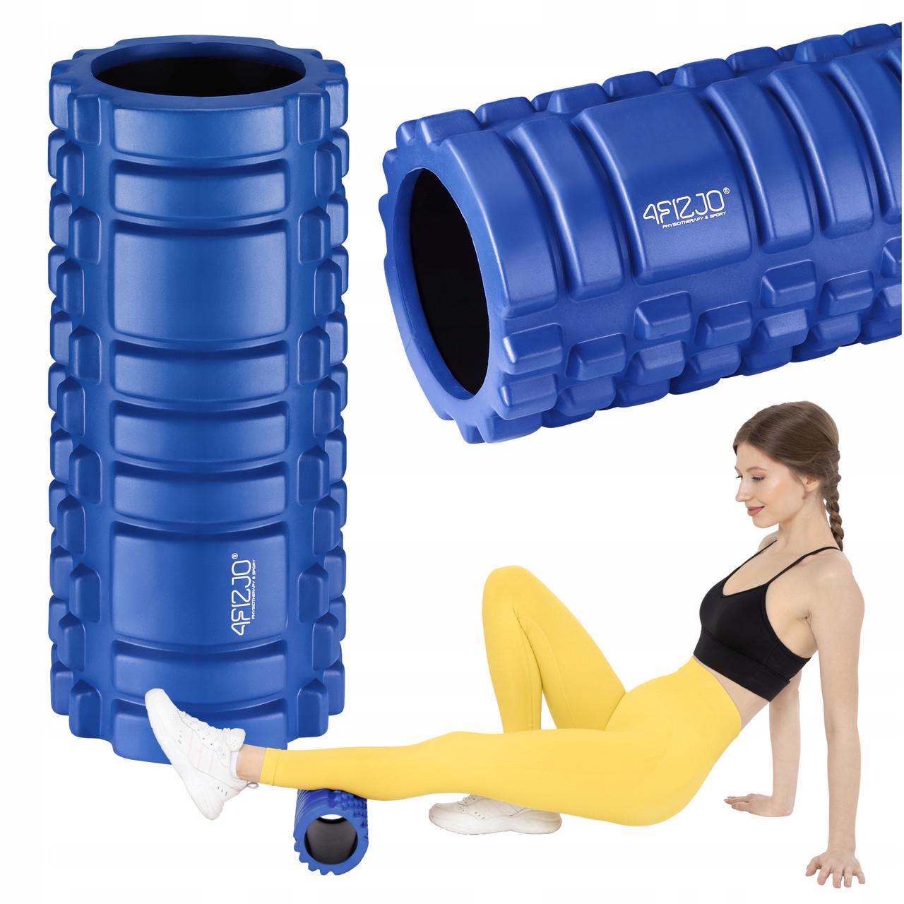 Ролик масажний 4fizjo 33x14 см Blue (P-5907739310071) - фото 11 Ролик масажний 4fizjo 33x14 см Blue (P-5907739310071) - фото 11