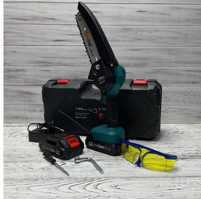 Электропила Liduo 21V 2 аккумулятора 6" (NM2161)