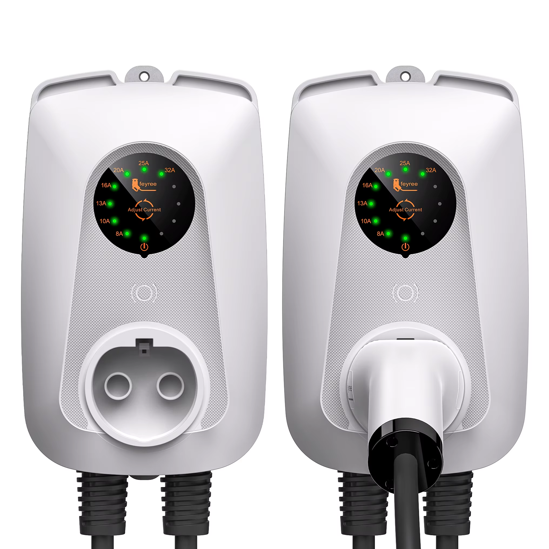 Зарядная станция для электромобиля Feyree 7 кВт 32A Type2 Aries (FY7-32-1PH-TP2-CS-ARI)