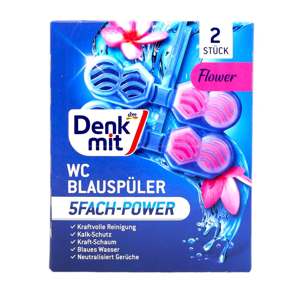 Туалетный блок для унитаза Denkmit Flower 2 шт. (НФ-00003949) Туалетный блок для унитаза Denkmit Flower 2 шт. (НФ-00003949)