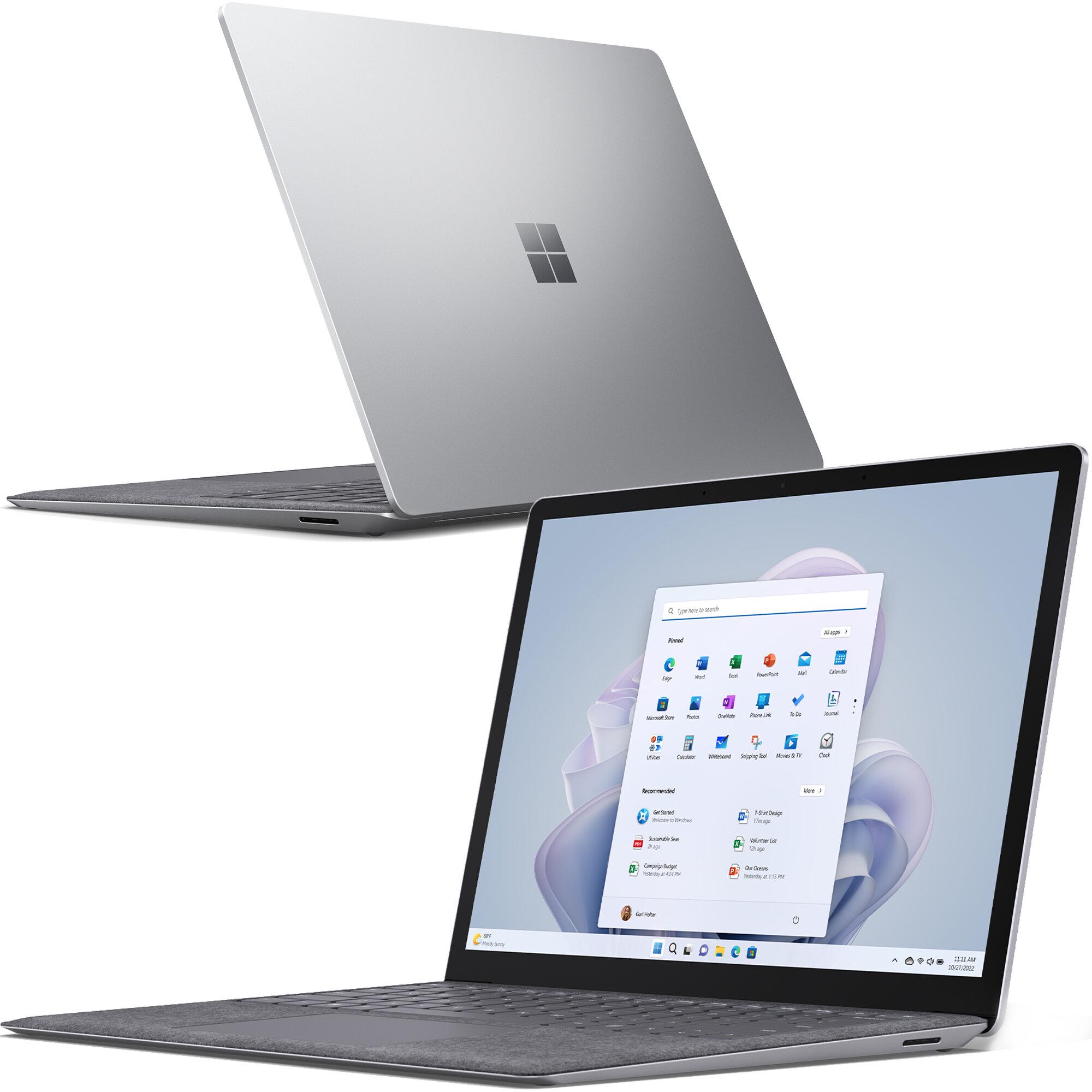 Ноутбук Microsoft Surface Laptop 5 13,5" i5-1235U RAM 512 Gb SSD Windows 11 Home Platinum 16 Gb (Р8Н-00009) - фото 9