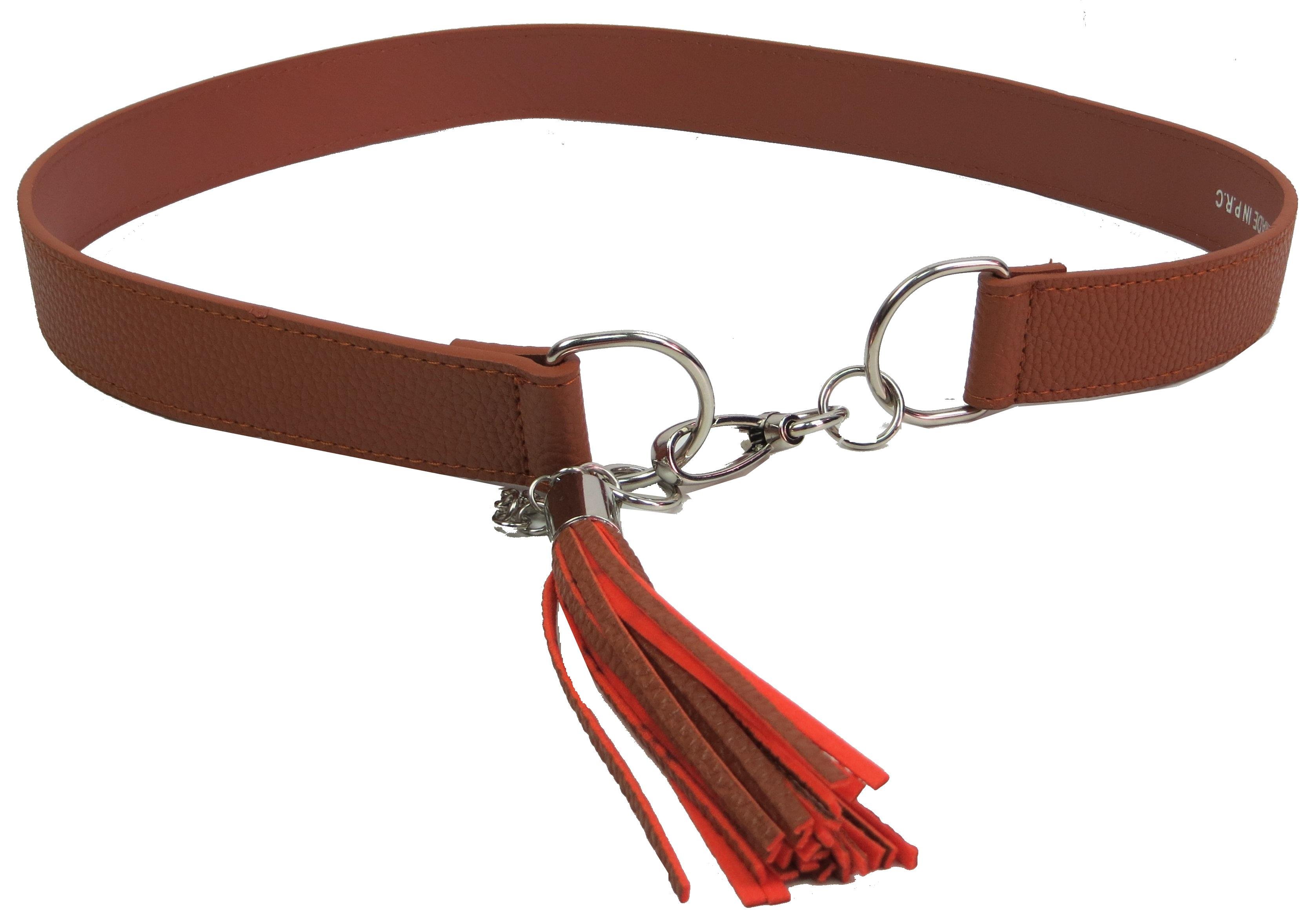 Ремінь жіночий Doca з екошкіри Коричневий (54572 brown)